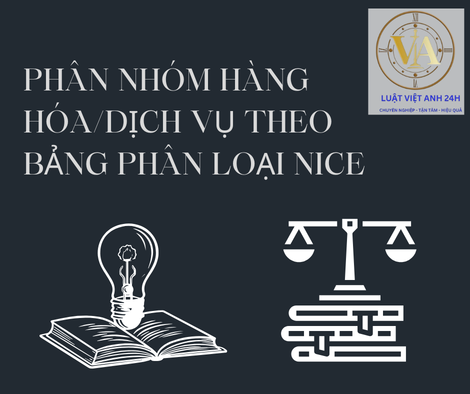 Phân nhóm hàng hóa/dịch vụ theo bảng phân loại Nice
